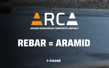 Concrete + Rebar = Asphalt + Aramid 1-Pager